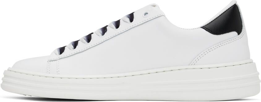 MSGM White Printed Sneakers - Picture 3
