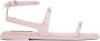 MSGM Pink Bow Flat Sandals - Thumbnail 1