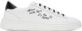 MSGM White Printed Sneakers - Thumbnail 1