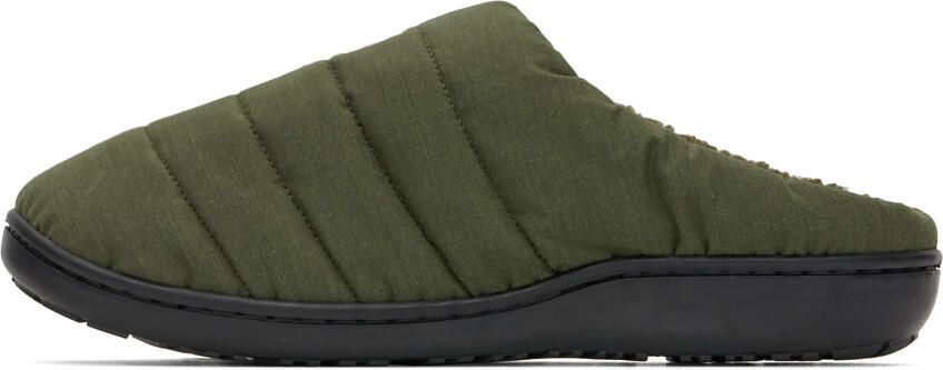 NANGA Khaki Subu Edition Quilted Slippers - Picture 3