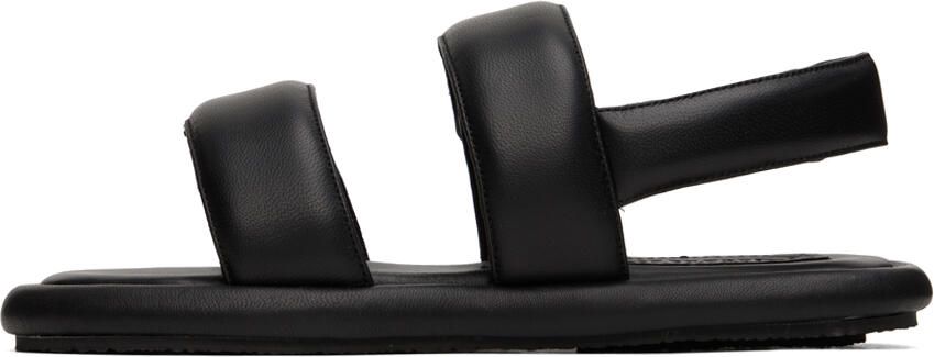 Nanushka Black Tarrus Flat Sandals - Picture 3