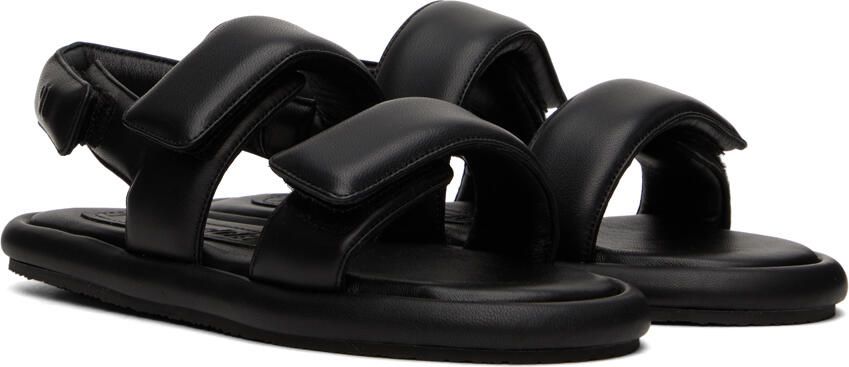 Nanushka Black Tarrus Flat Sandals - Picture 2