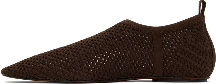 Nanushka Brown Buju Loafers - Picture 3