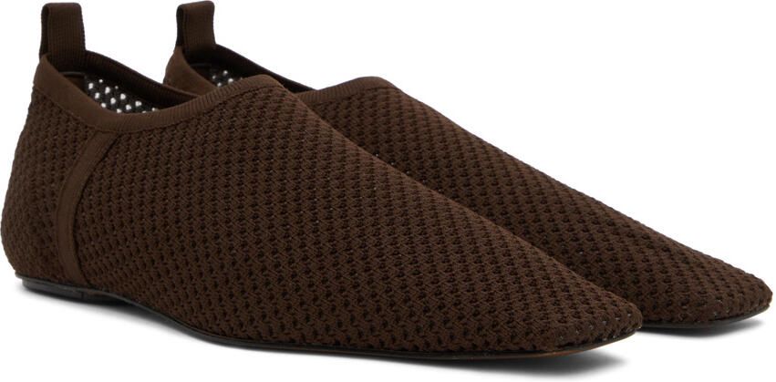 Nanushka Brown Buju Loafers - Picture 2