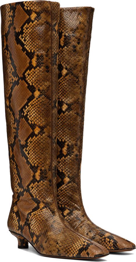 Nanushka Tan Pippa Tall Boots - Picture 3