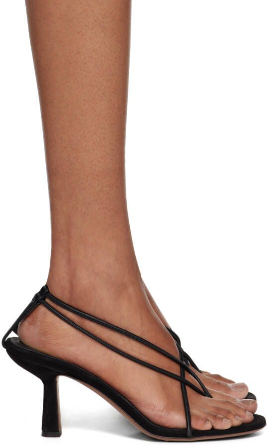 NEOUS Black Gloas Sandals