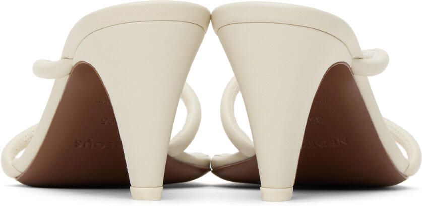 NEOUS Off-White Venus Heeled Sandals