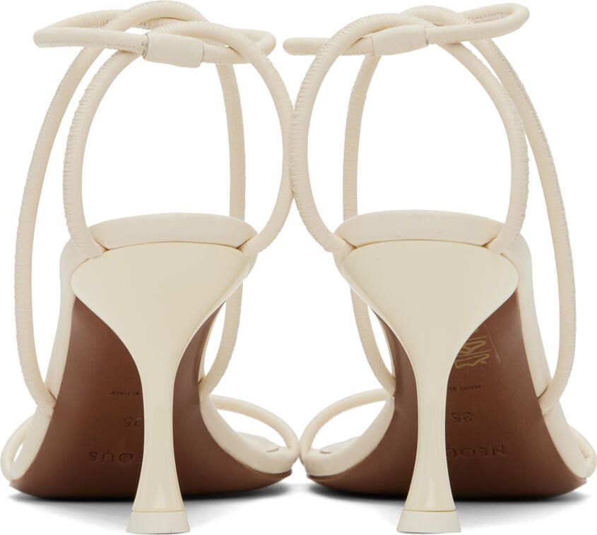 NEOUS White Nenque Heeled Sandals