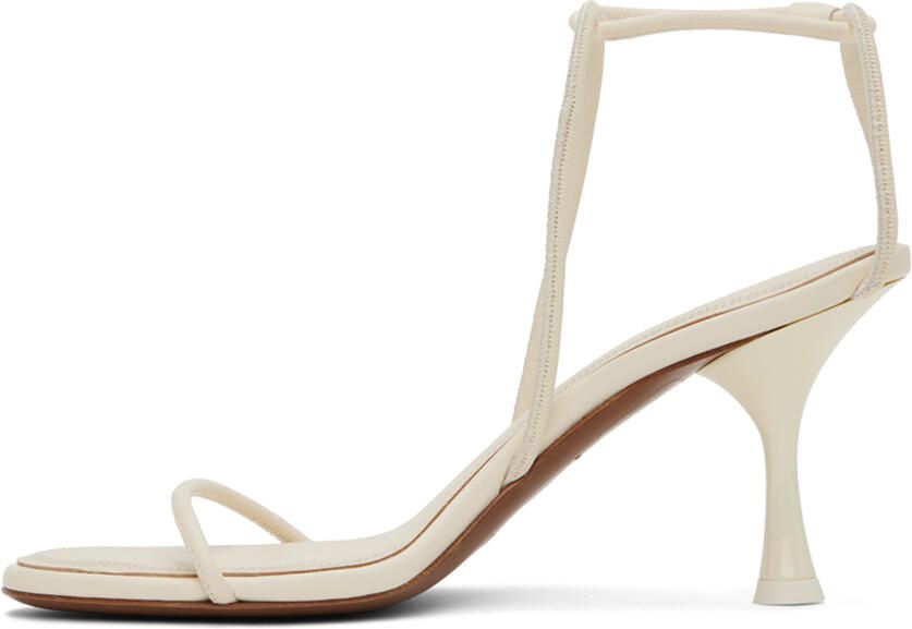 NEOUS White Nenque Heeled Sandals - Picture 2