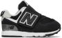 New Balance Baby Black 574 NEW-B Hook & Loop Sneakers - Thumbnail 1