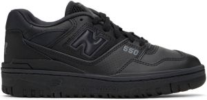 New Balance Black 550 Low-Top Sneakers