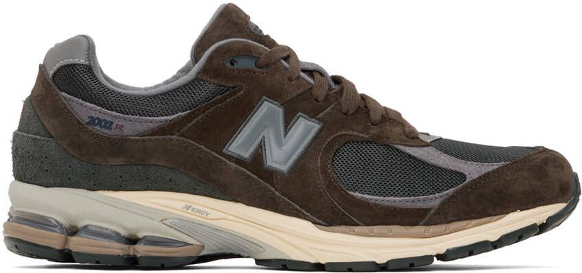 New Balance Brown & Gray Lunar New Year 2002R Sneakers