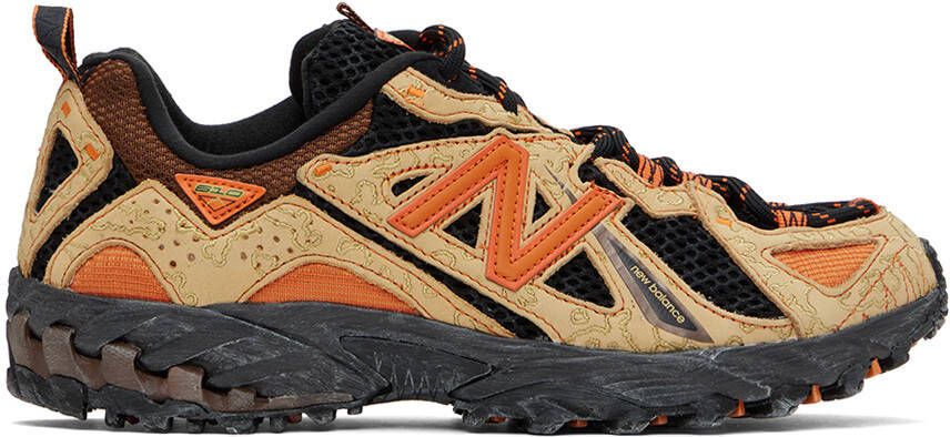 New Balance Brown & Orange Joe Freshgoods Edition 610 Sneakers - Picture 3