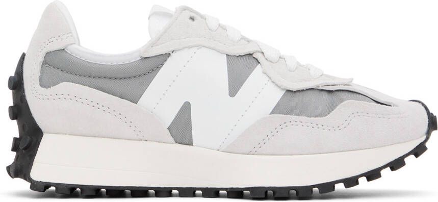 New Balance Gray 327 Sneakers - Picture 6