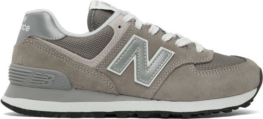 New Balance Gray 574 Core Sneakers - Picture 3