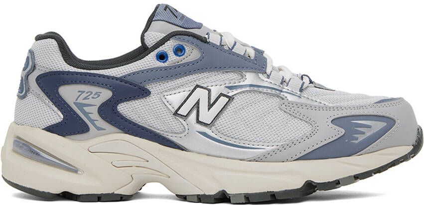 New Balance Gray & Blue 725V1 Sneakers