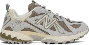 New Balance Gray & Brown 610v1 Sneakers