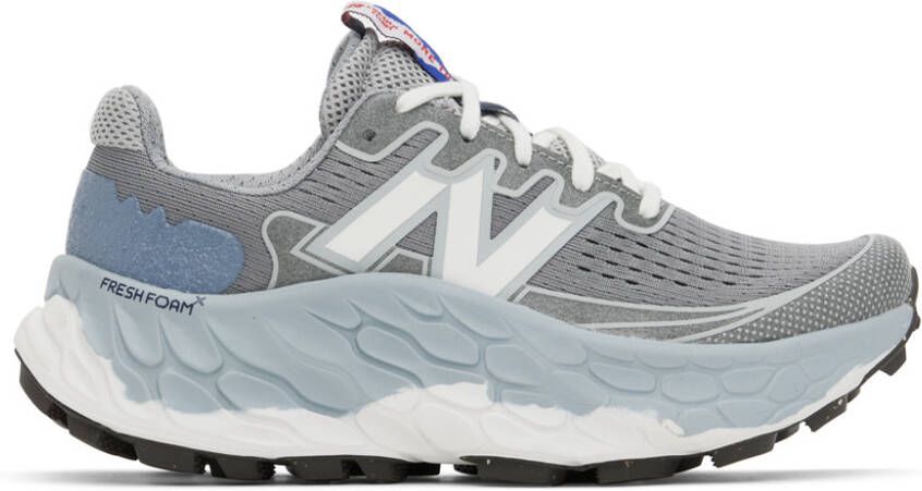 New Balance Gray Fresh Foam X More Trail v3 Sneakers - Picture 6