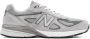 New Balance Gray Made in USA 990v4 Core Sneakers - Thumbnail 1
