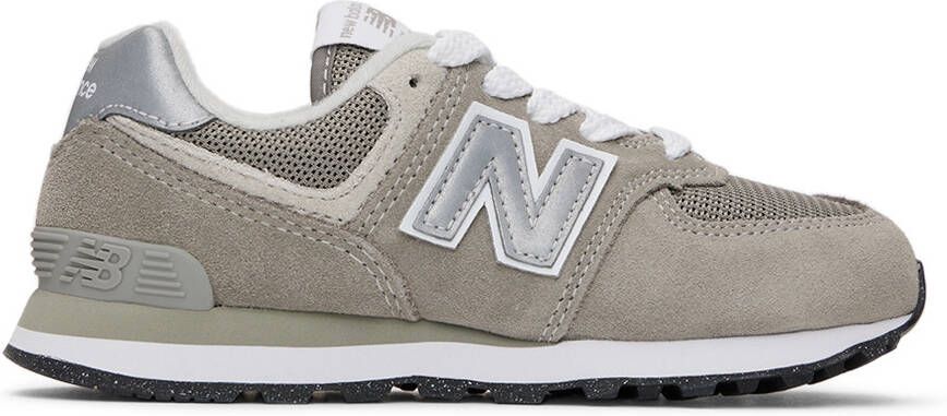 New Balance Kids Gray 574 Core Big Kids Sneakers - Picture 5