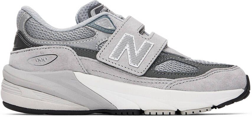New Balance Kids Gray 990v6 Little Kids Sneakers