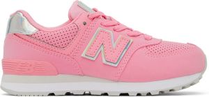 New Balance Kids Pink 574 Sneakers