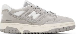 New Balance Kids White & Gray 550 Sneakers