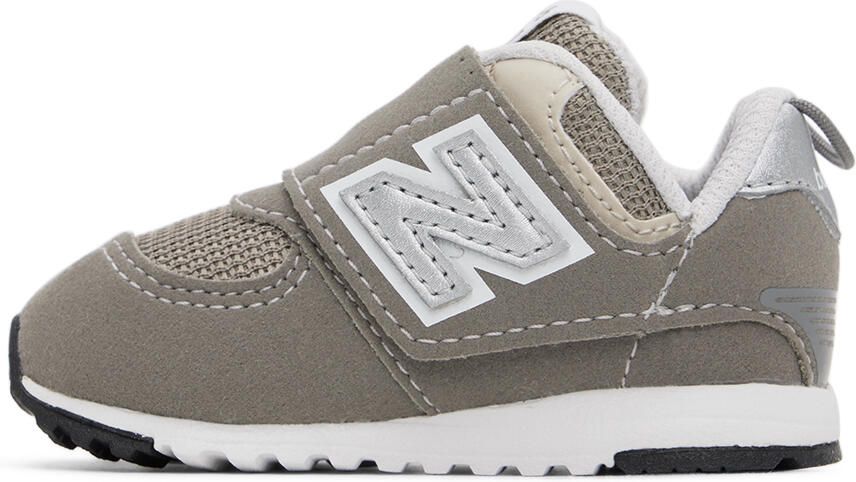 New Balance Baby Gray 574 NEW-B Sneakers - Picture 2