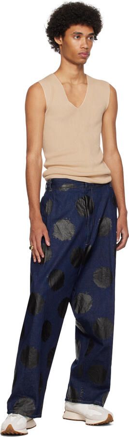 New Balance White & Taupe 327 Sneakers - Picture 5