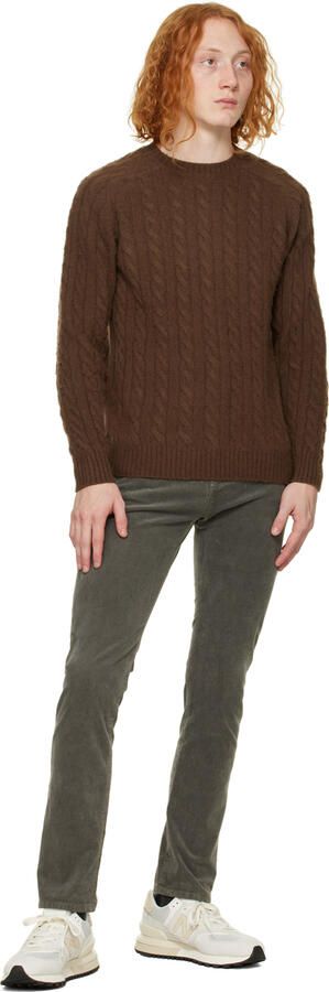 New Balance Beige & Gray 574 Legacy Sneakers - Picture 6