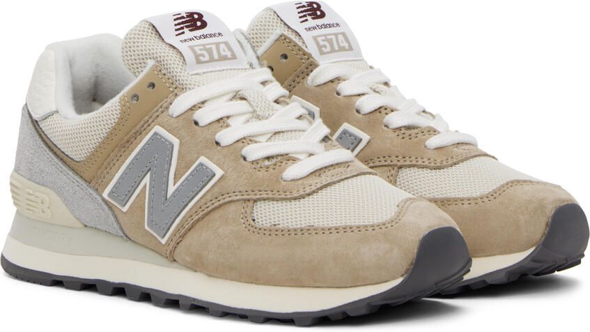 New Balance Beige Lunar New Year 574 Sneakers - Picture 2