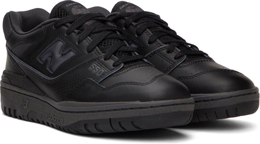 New Balance Black 550 Low-Top Sneakers - Picture 2