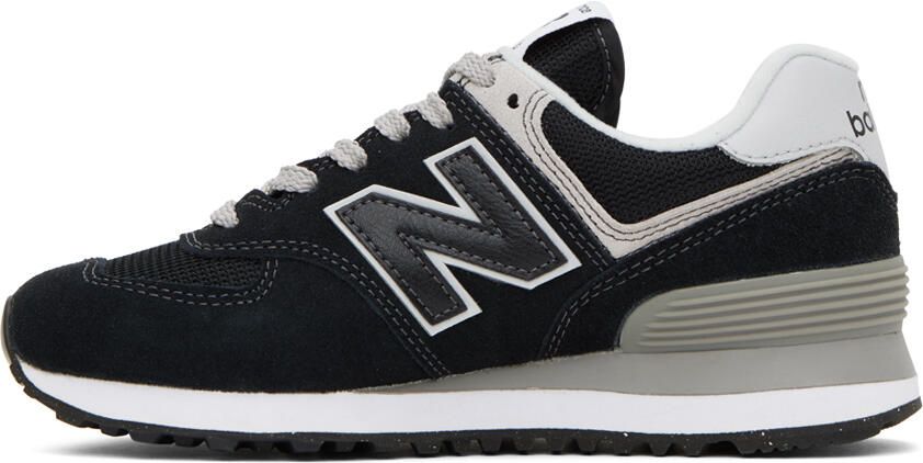 New Balance Black & Gray 574 Core Sneakers - Picture 3