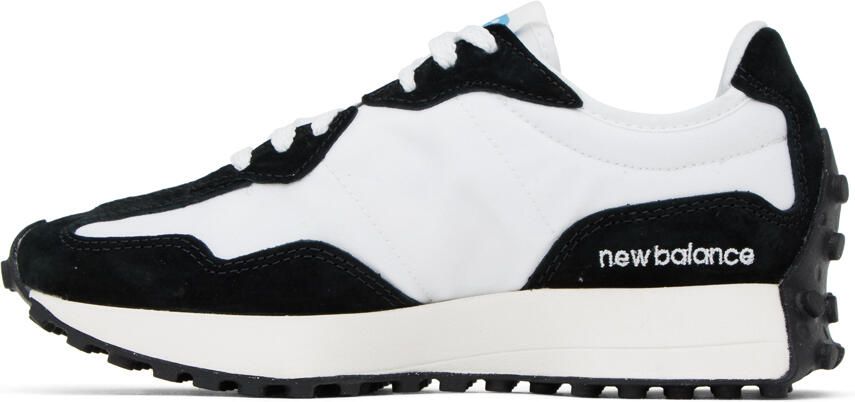 New Balance Black & White 327 Sneakers - Picture 3