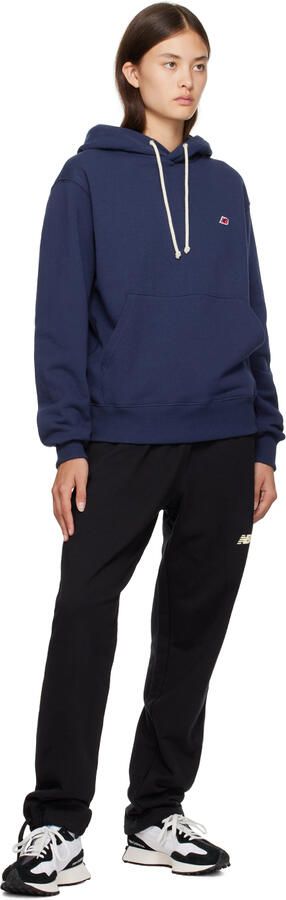 New Balance Black & White 327 Sneakers - Picture 4