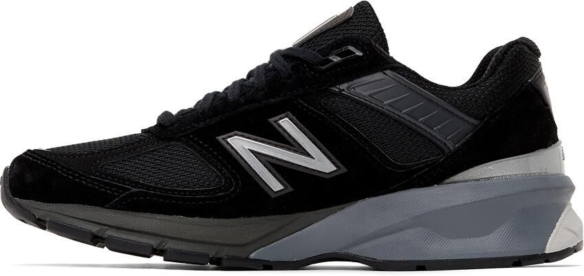 New Balance Black Made In USA 990v5 Low Sneakers - Picture 3