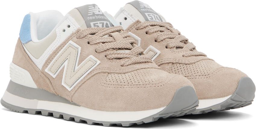 New Balance Brown 574 Sneakers - Picture 2