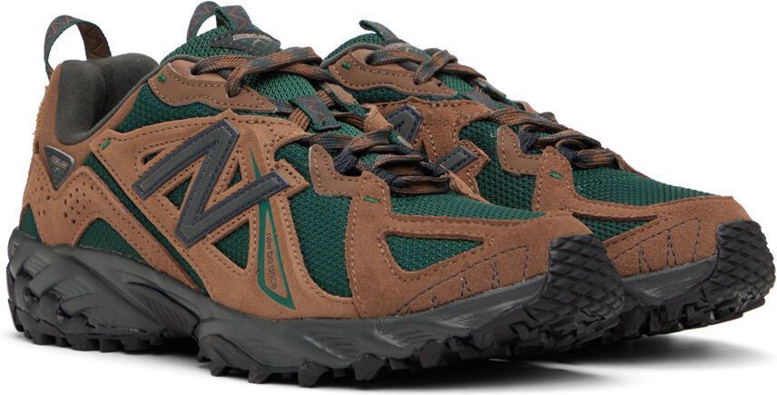 New Balance Brown & Green 610V1 Sneakers - Picture 2