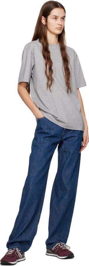 New Balance Burgundy 574 Core Sneakers - Picture 4