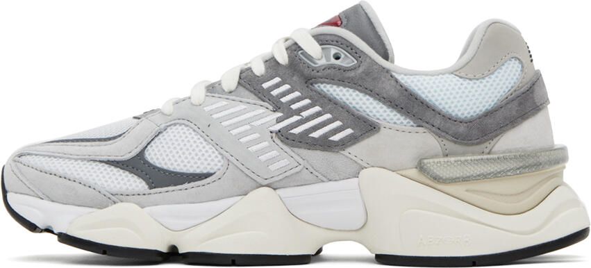 New Balance Gray 9060 Sneakers - Picture 3
