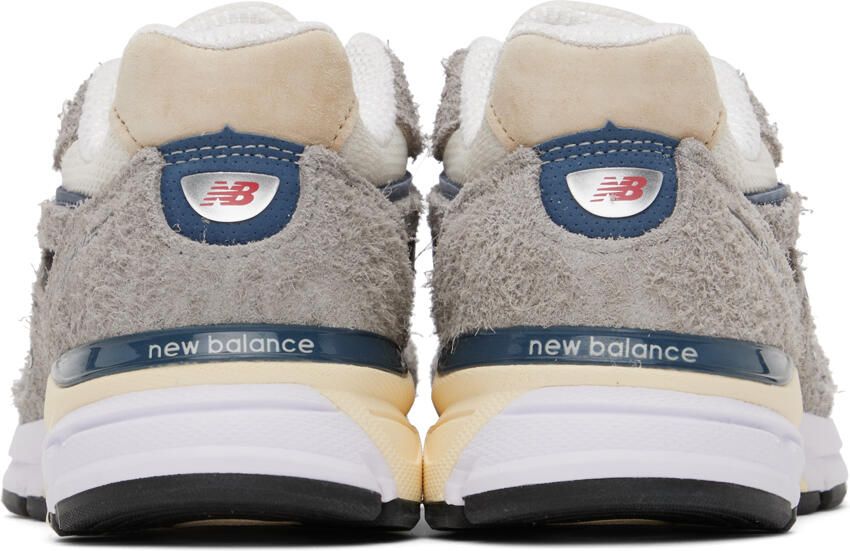 New Balance Gray Made In USA 990v4 Sneakers - Picture 6