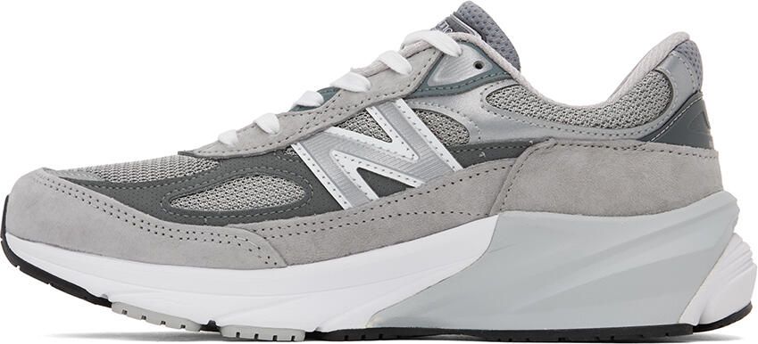 New Balance Gray Made In USA 990v6 Sneakers - Picture 3