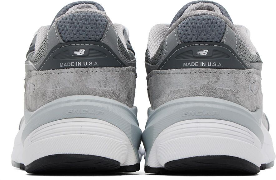 New Balance Gray 'Made In USA' 990v6 Sneakers