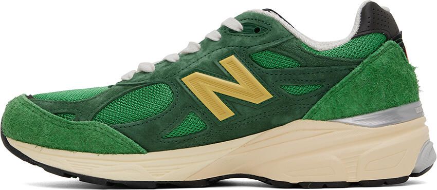 New Balance Green 990v3 Sneakers - Picture 3