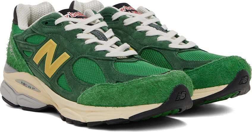 New Balance Green 990v3 Sneakers - Picture 2