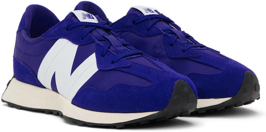 New Balance Kids Blue 327 Big Kids Sneakers - Picture 2