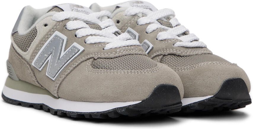 New Balance Kids Gray 574 Core Big Kids Sneakers - Picture 2