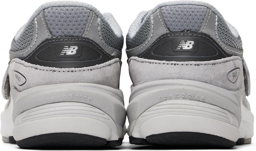 New Balance Kids Gray 990v6 Little Kids Sneakers - Picture 2