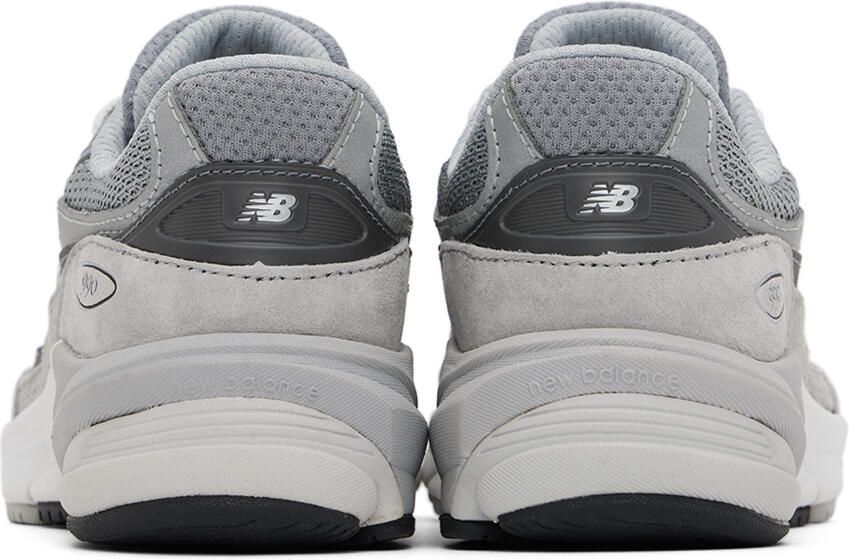 New Balance Kids Gray 990v6 Sneakers