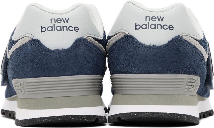 New Balance Kids Navy 574 Core Hook & Loop Little Kids Sneakers